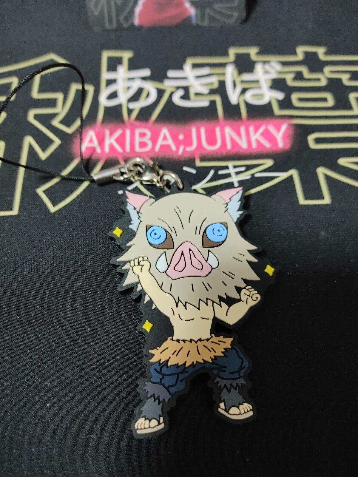 Demon Slayer Inosuke Anime Charm Accessory Kimetsu Japan
