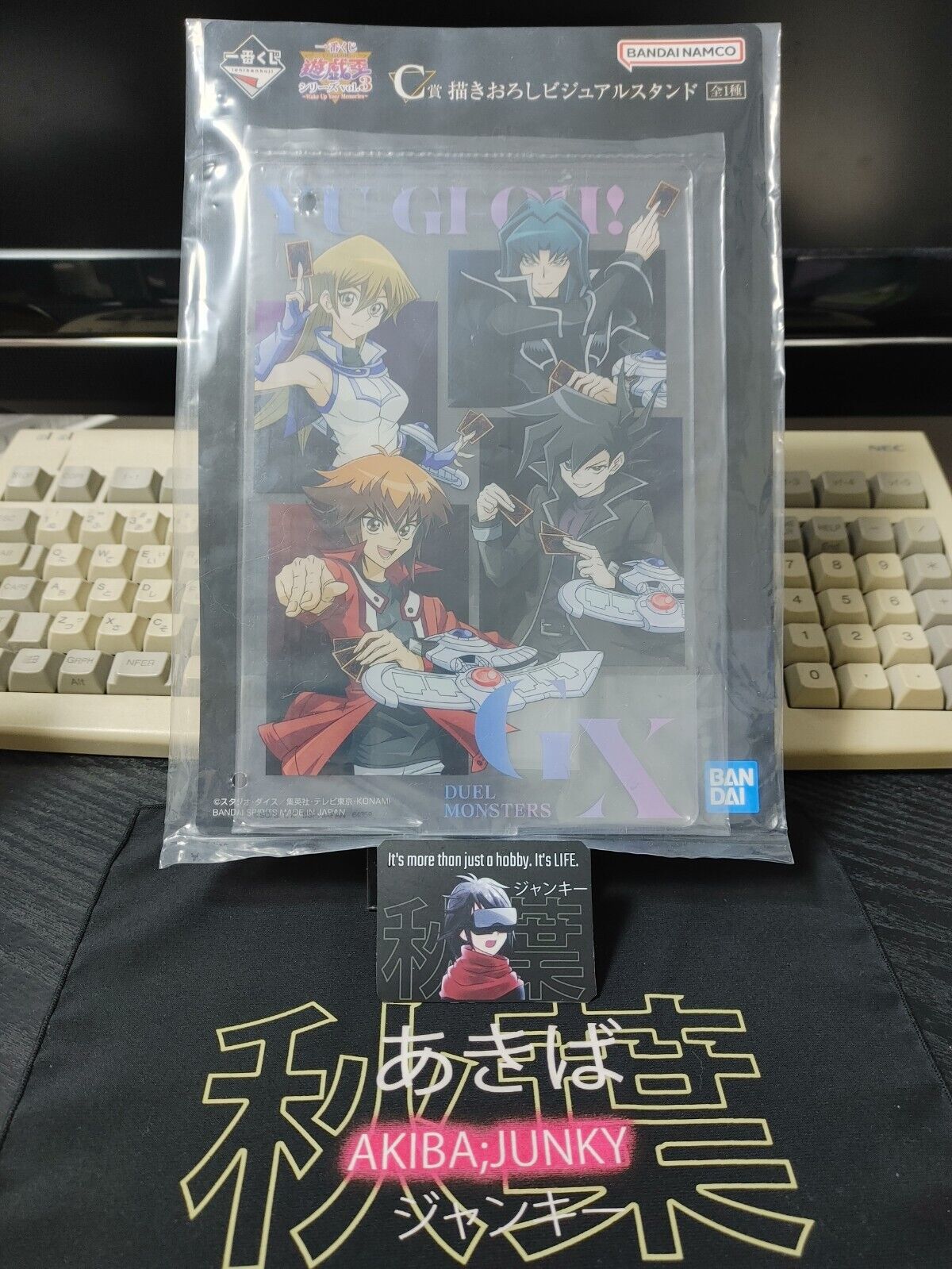 YuGiOh GX Visual Acrylic Stand Display Anime Yu-Gi-Oh Limited Release JAPAN