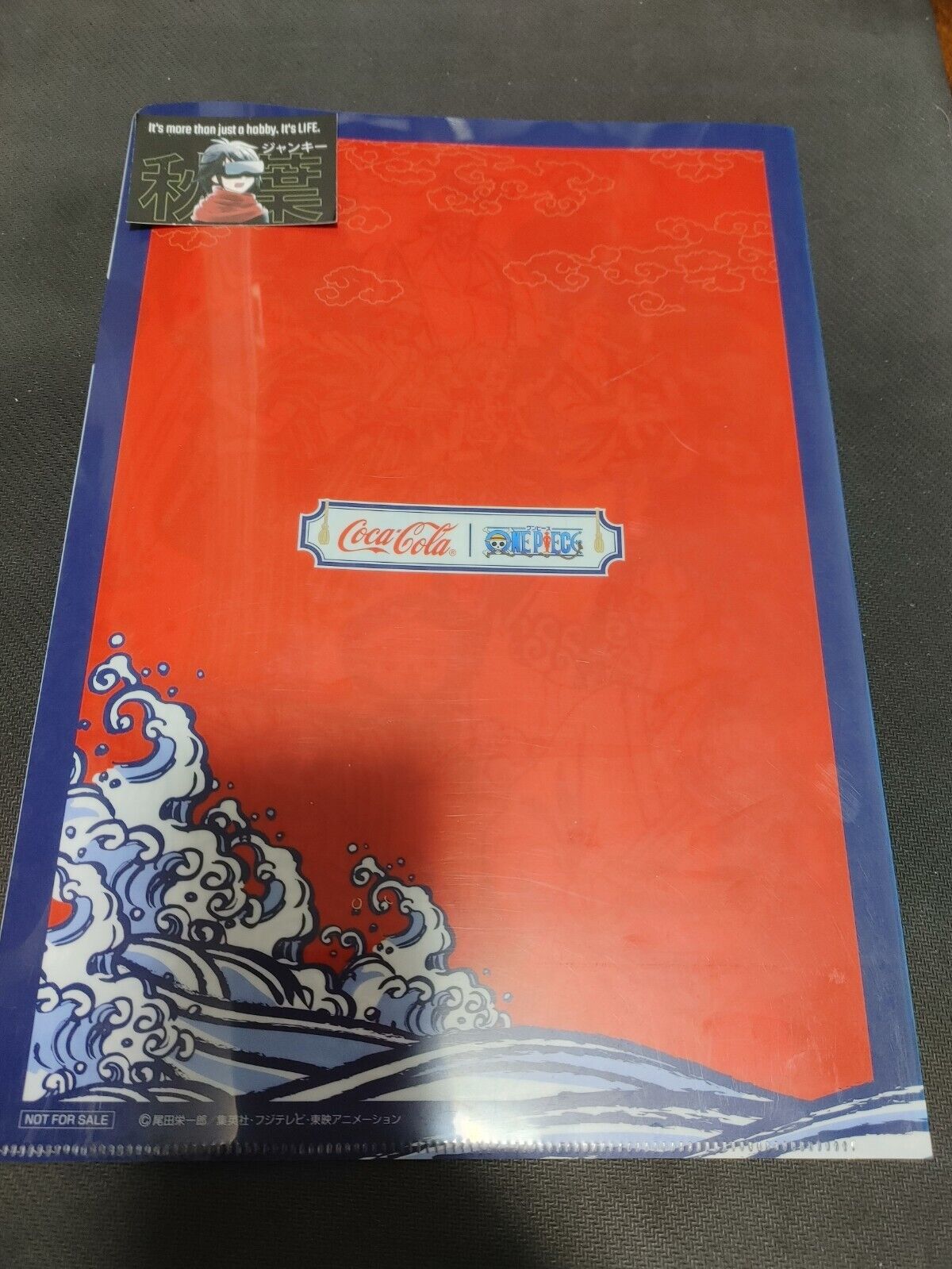 Anime One Piece Animation Luffy Crew Design Promo File Japan Limited