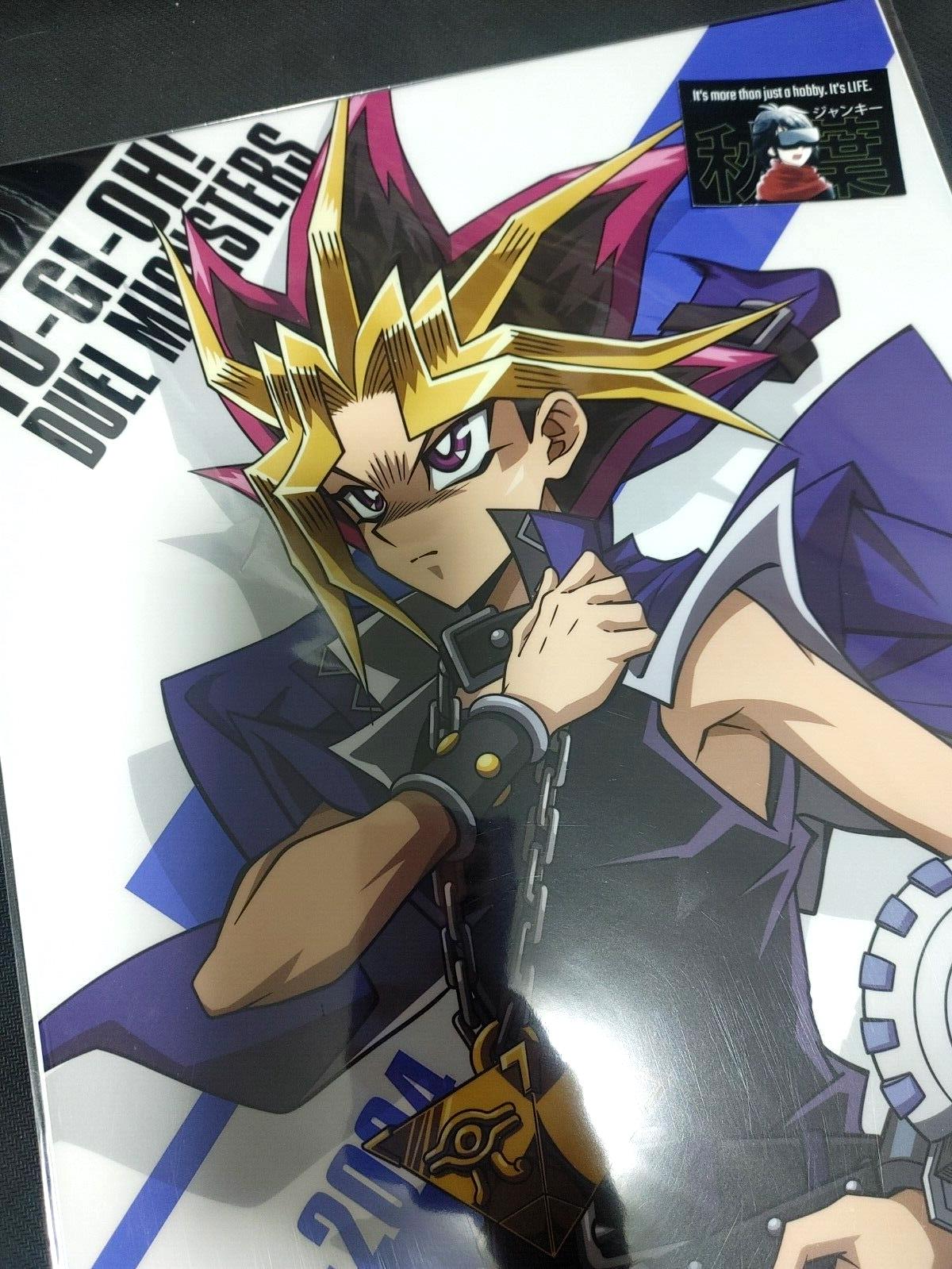 Yami Yugi Yu-Gi-Oh Clear Poster Duel Disk Yugioh JAPAN Limited Release