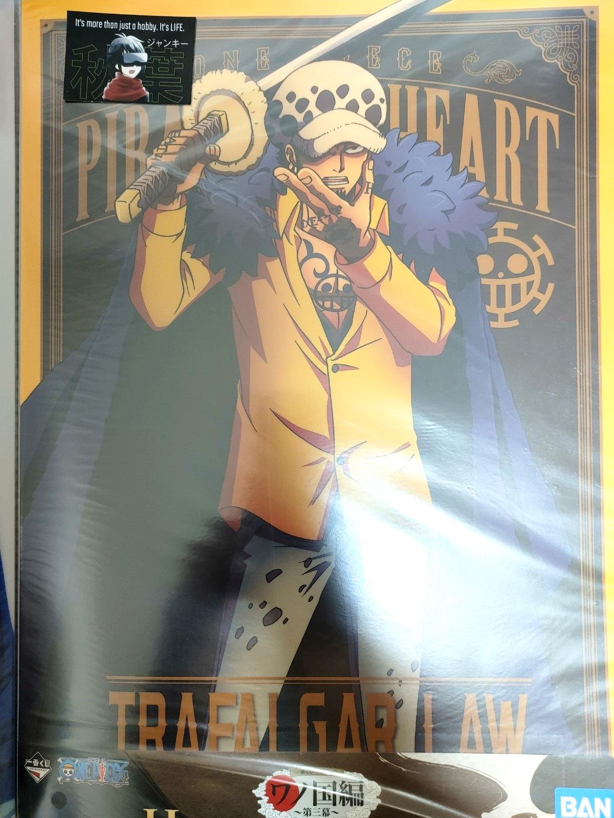 One Piece Anime Collectible Visual Poster Board Law C JAPAN