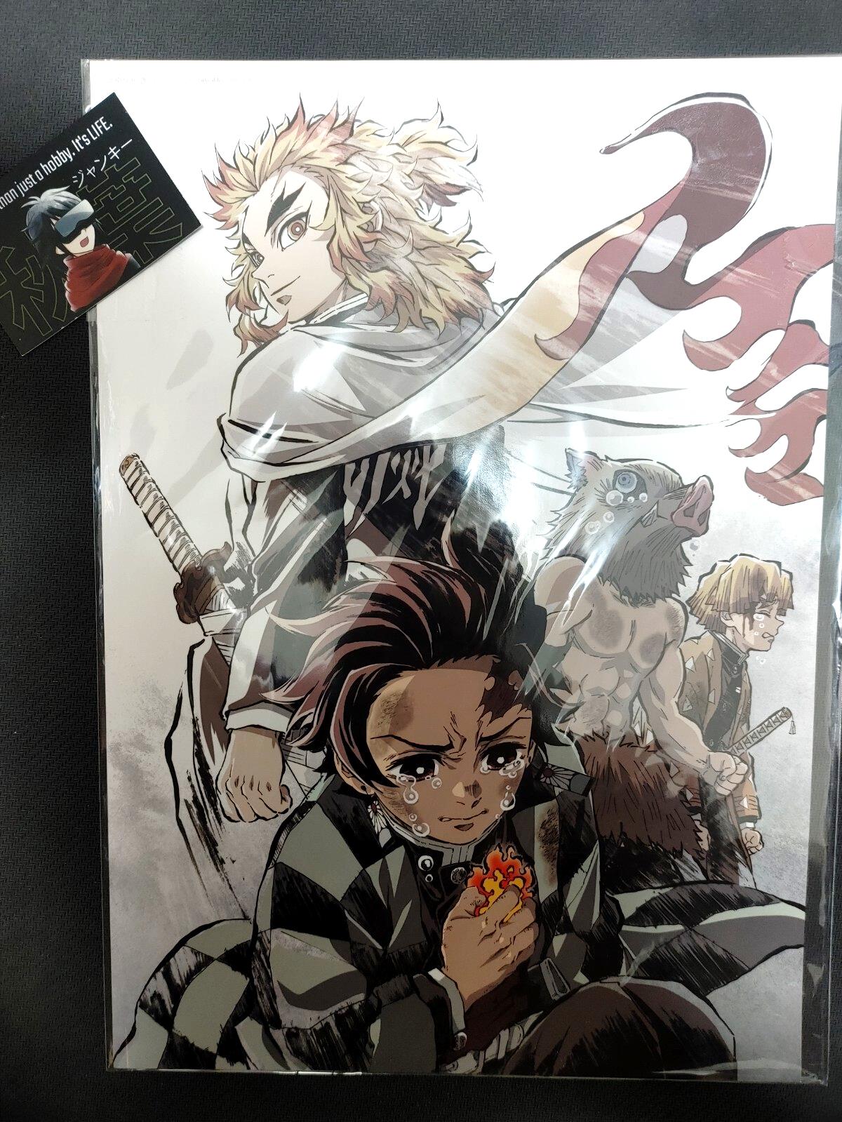 Demon Slayer Rengoku Animation Design Board Panel Type C Japan Promo