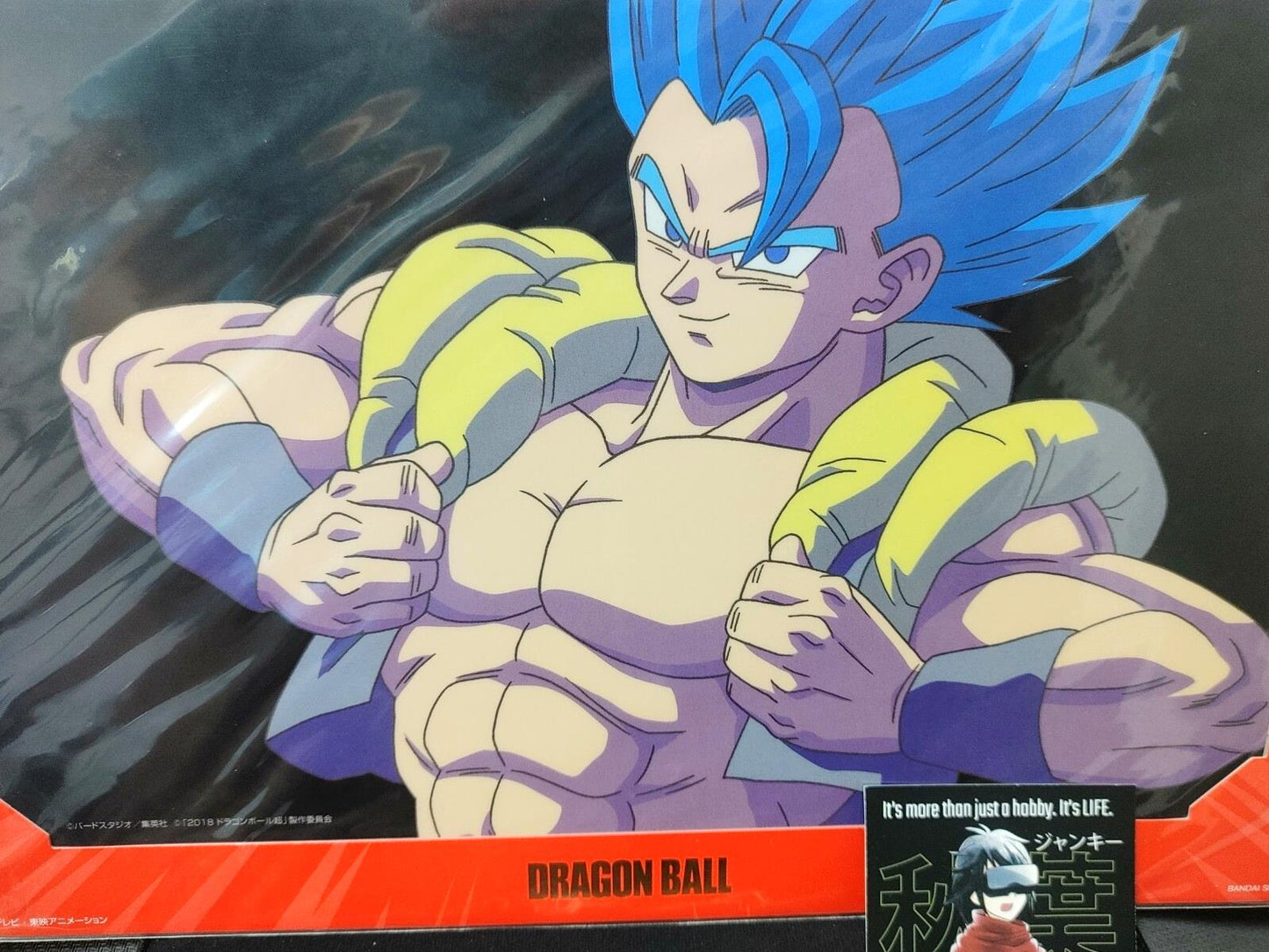 Dragon ball Cel Print Gogeta God 2 sheet Anime JAPAN Animation Limited