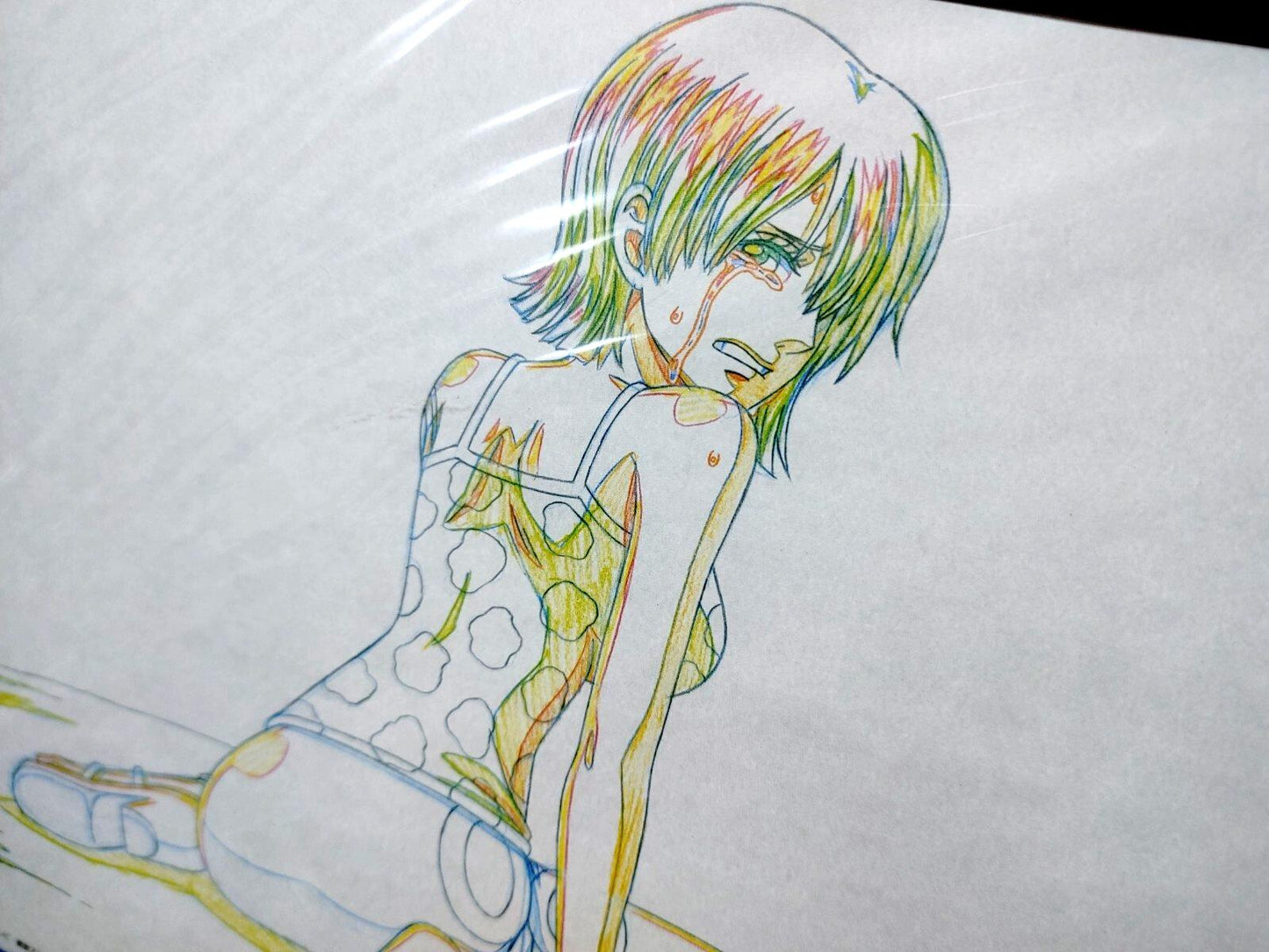 One Piece Cel Print Nami Tears Anime B Animation JAPAN