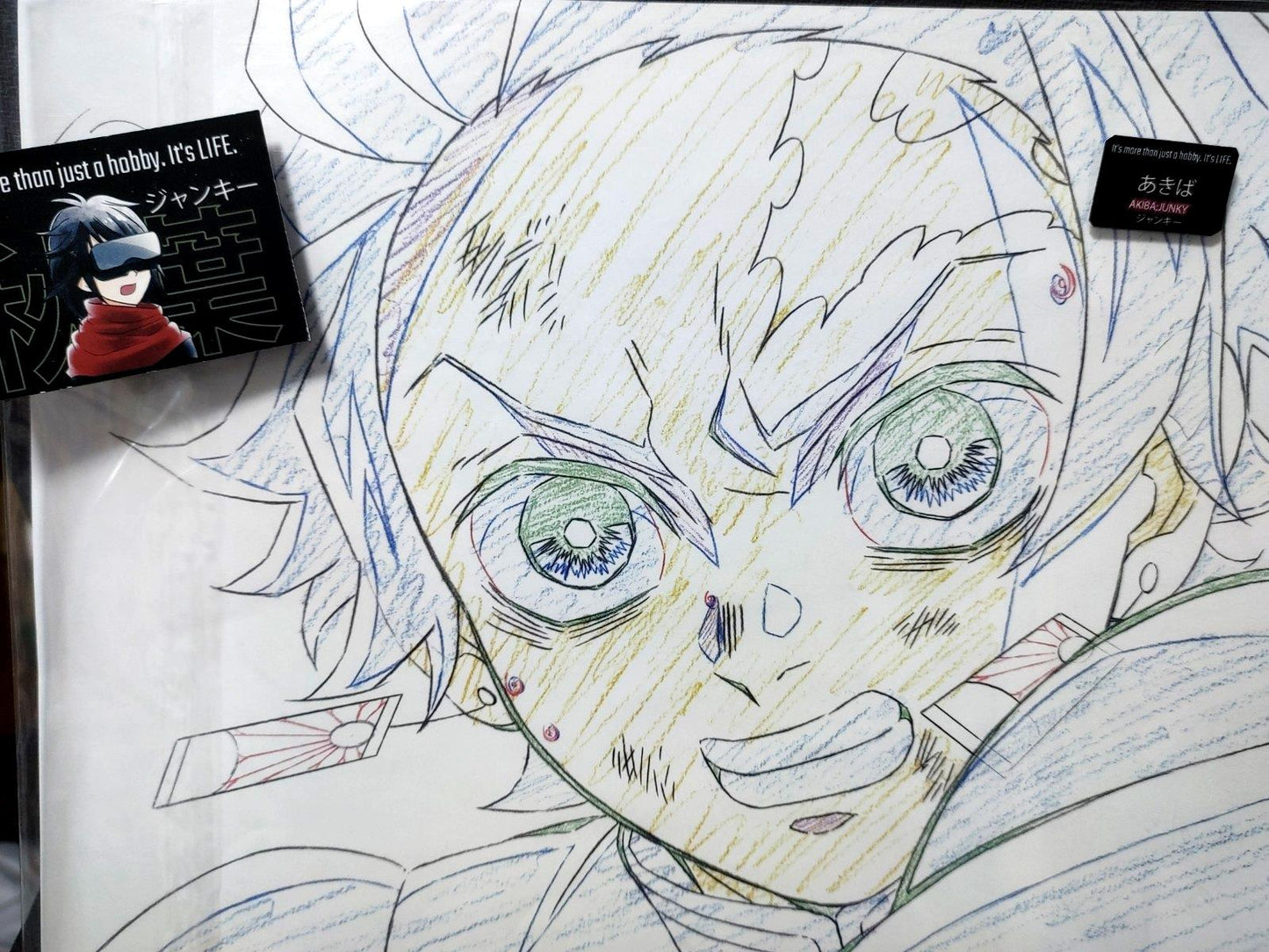 Demon Slayer Cel Print Tanjiro Animation D1 Kimetsu Anime Japan Limited