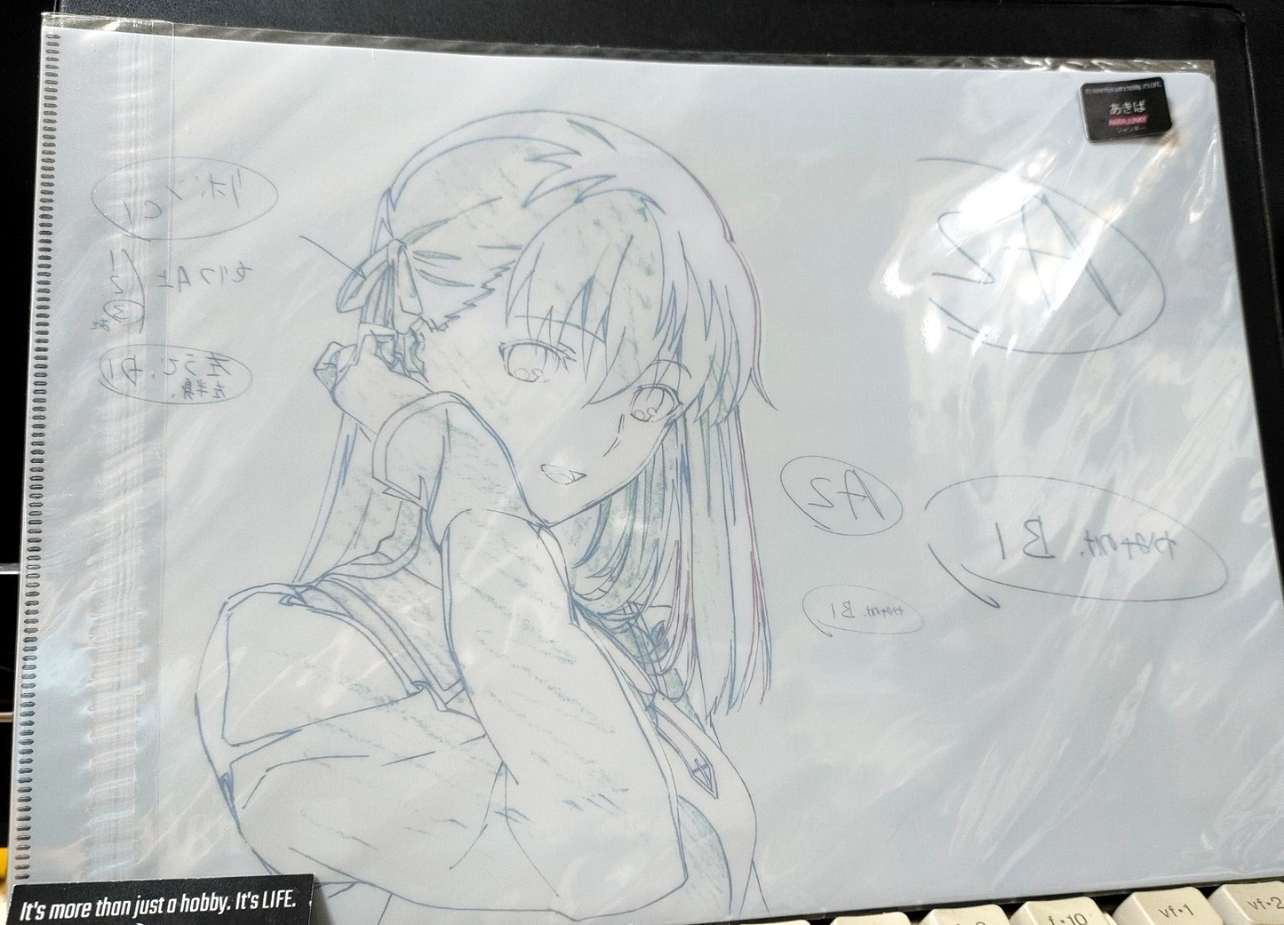 Fate Zero Animation Cel Print Design File Sakura Fate Stay Night Japan Limited