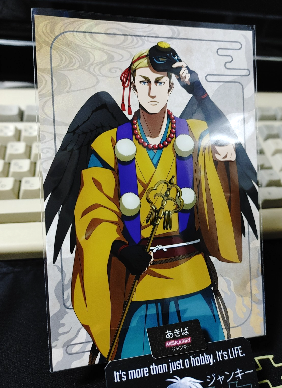 Attack on Titan Erwin Collab Alt Art Promo Hagaki Card B JAPAN
