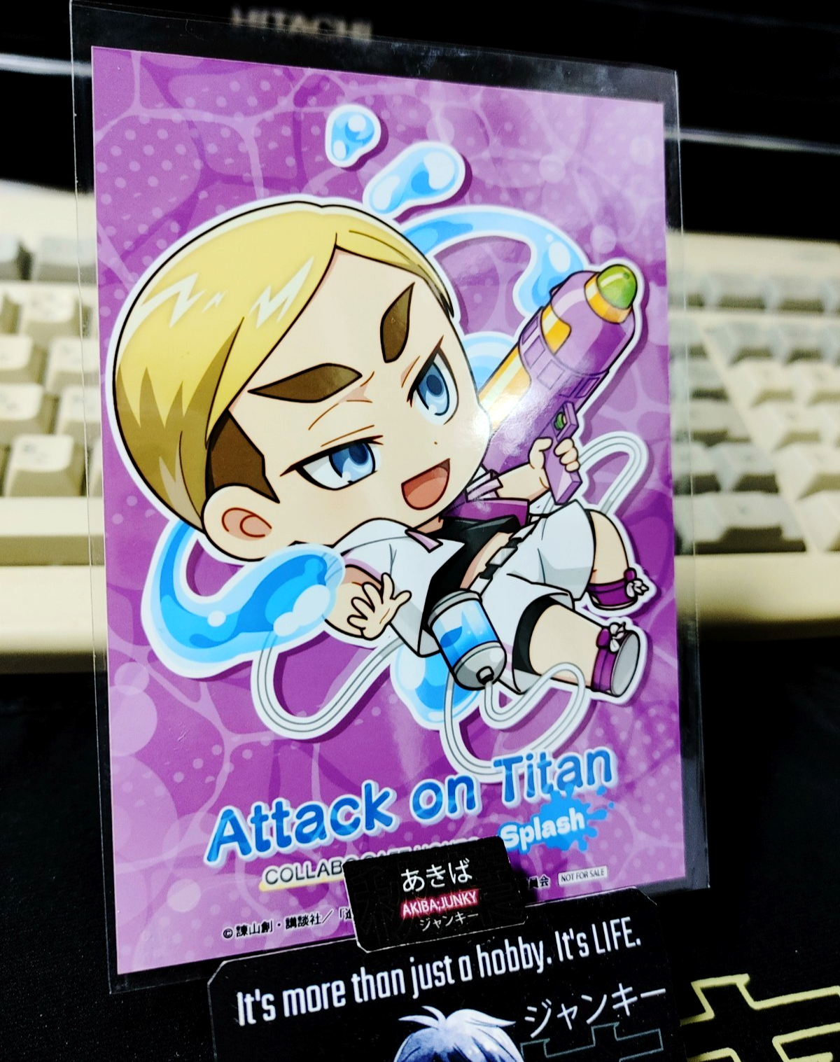 Attack on Titan Erwin Collab Alt Art Promo Splash Card JAPAN