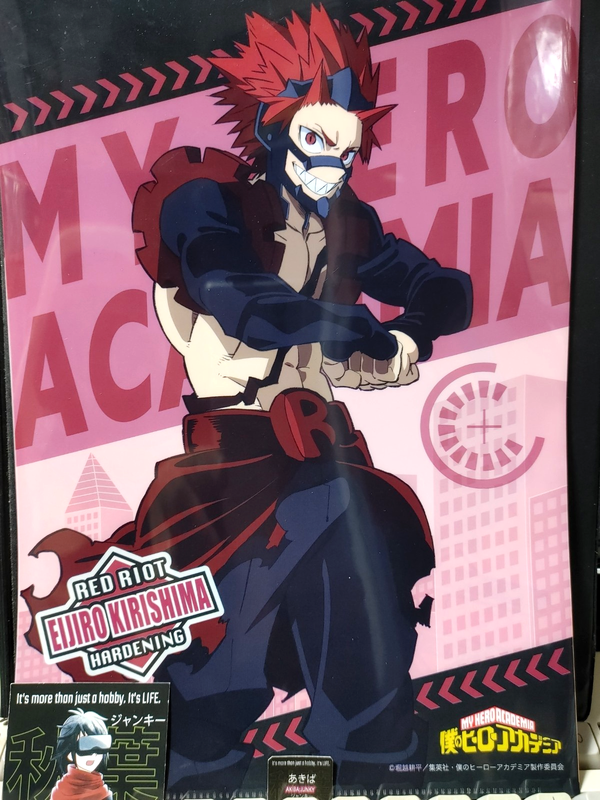 My Hero Academia Bakugo Kirishima Collectible Design Clear File JAPAN