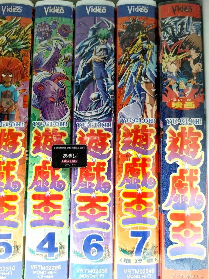 Yu-Gi-Oh Season 0 VHS Collection VHS Vintage TOEI Lot JAPAN Release SUPER RARE