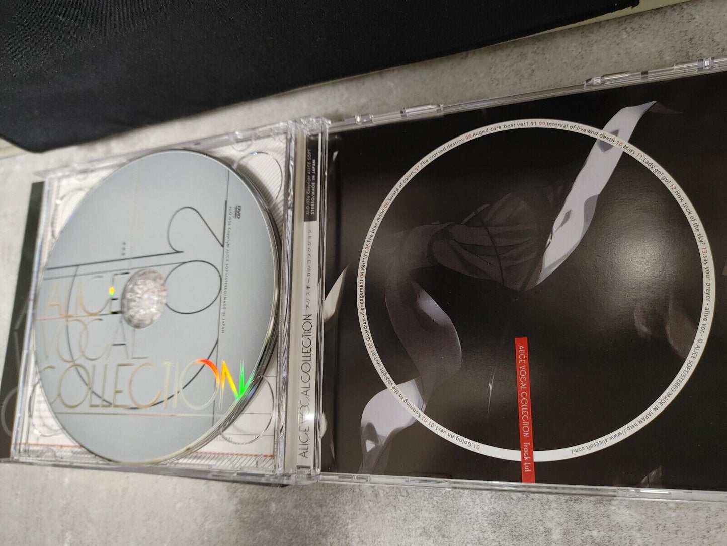 Alice Vocal Collection Rance PC Game Soundtrack CD + DVD SET ALO-036 JP