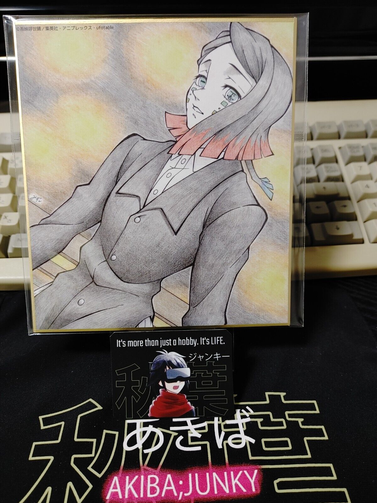 Anime Demon Slayer Enmu Art Panel Japan Limited Release A