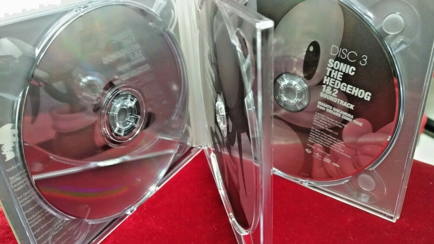 Sonic the Hedgehog Soundtrack Masato Nakamura Japan Release Sega Japan Rare