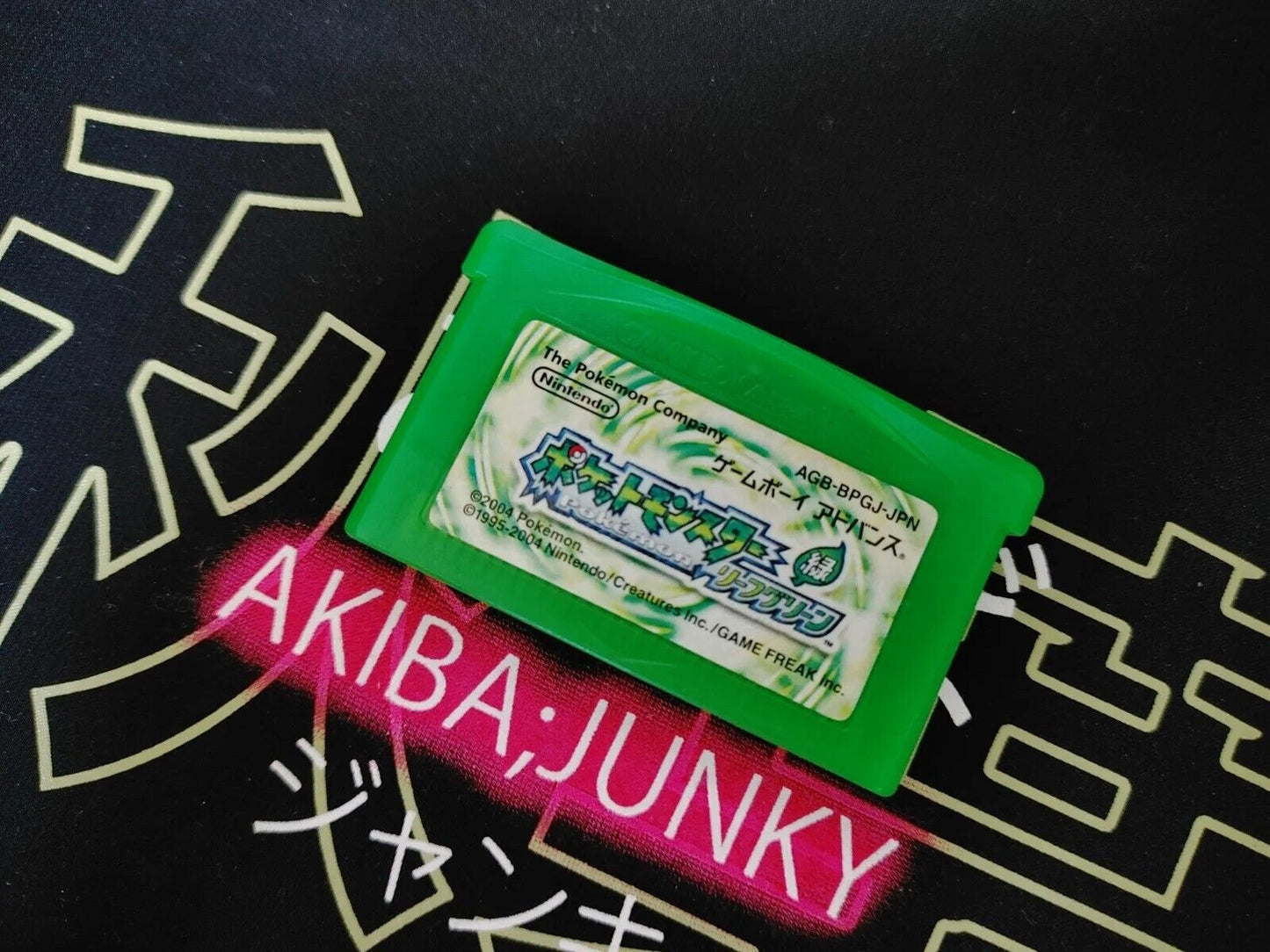 Pokemon Leaf Green Nintendo Gameboy Advance Japanese Import