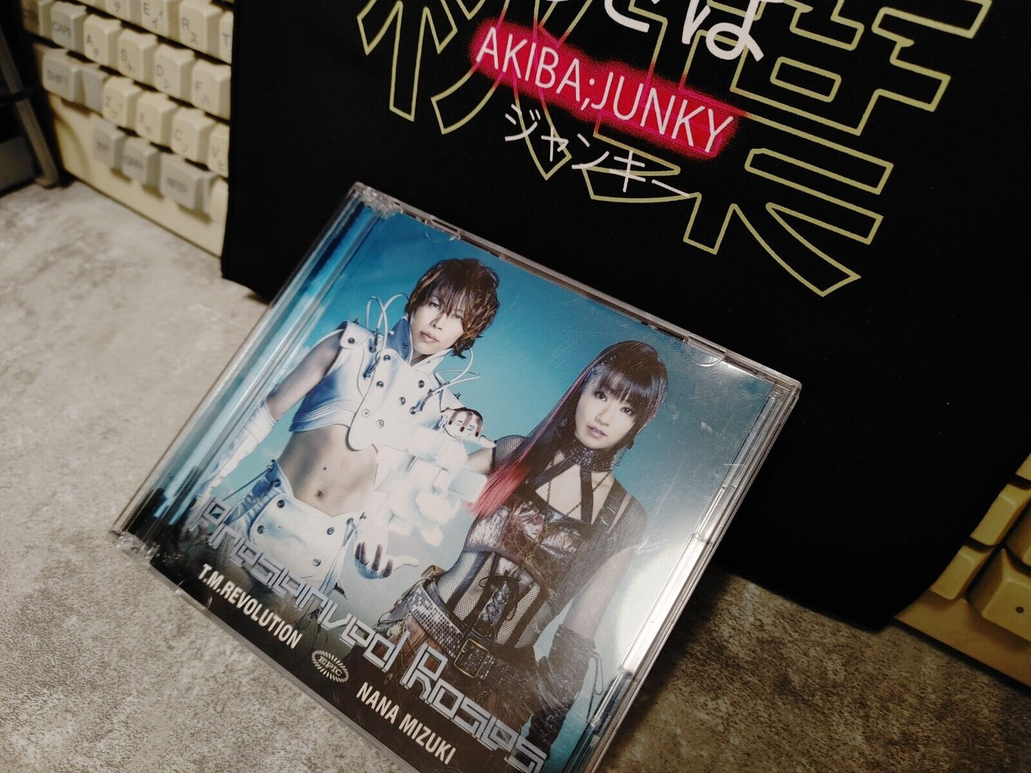 Anime CD DVD combo Limited Edition TM Revolution x Nana Mizuki Preserved Roses