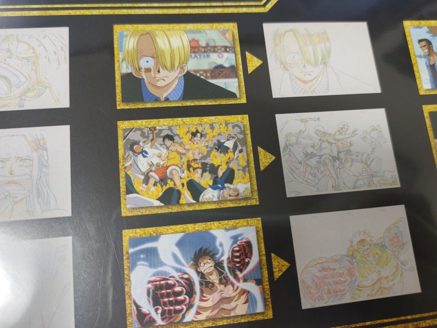 Anime One Piece Animation Cel Print Design Memorial Log D Japan Limited