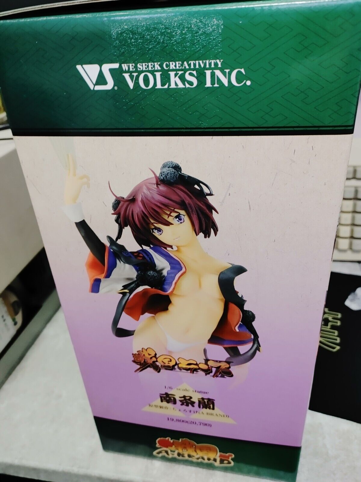 Sengoku Rance Nanjou Ran 1/6 Volks Figurine Eroge PC Game JAPAN RARE