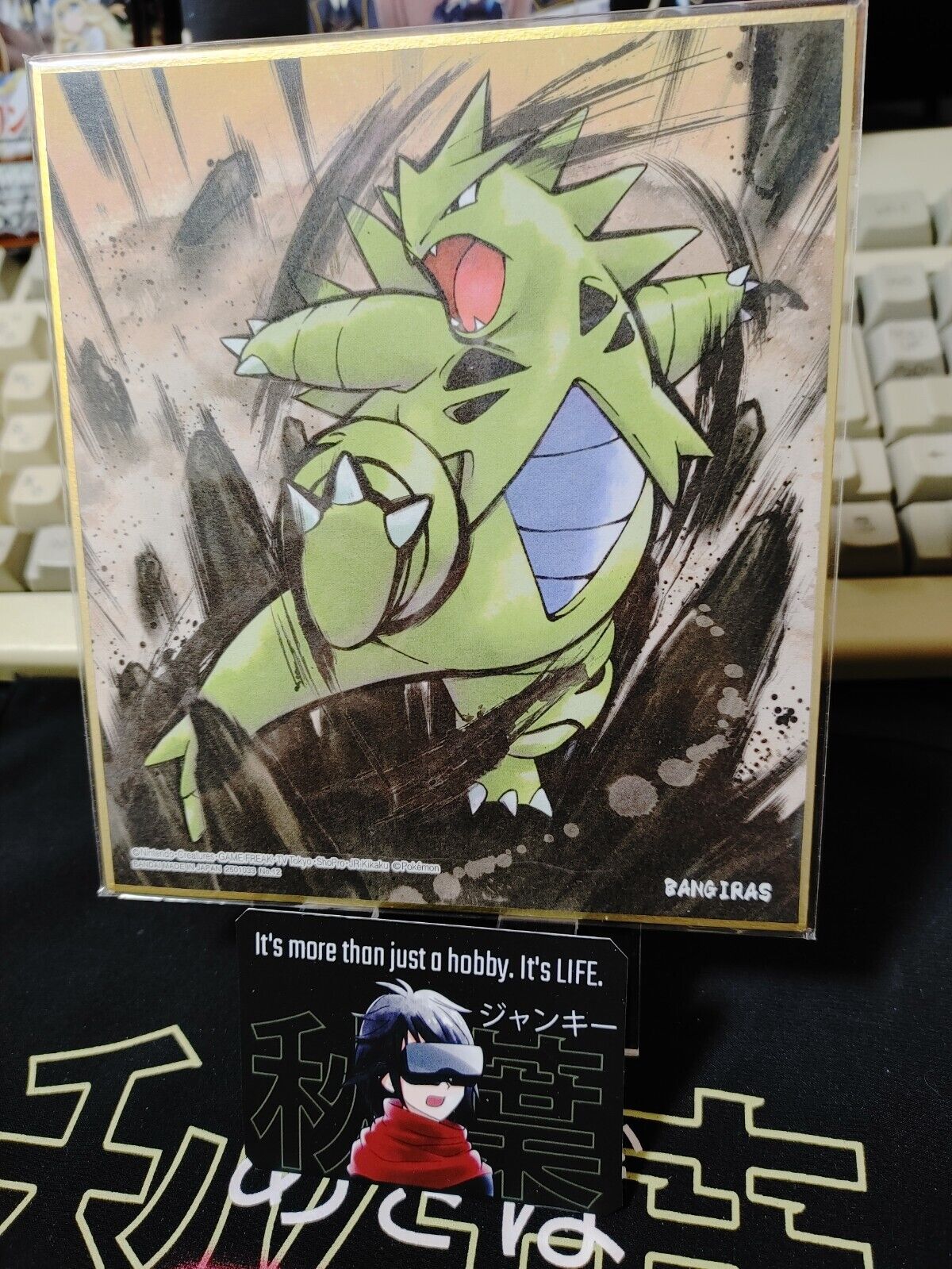 Pokemon Tyranitar Art Panel Japan Limited Release A