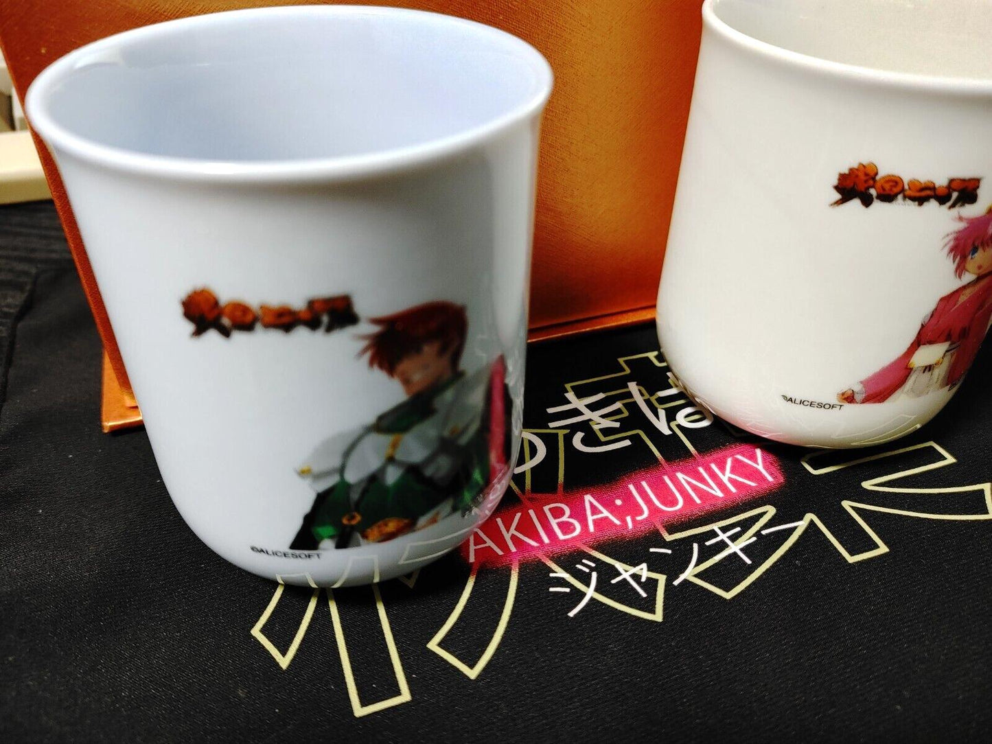 Alicesoft Sengoku Rance PC Goods Limited Edition Tea Cup Set Japan Release