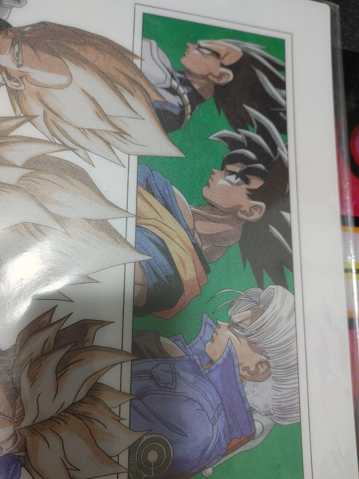 Anime Dragon ball Animation Design Visual Board Goku Vegeta Trunks Japan Limited