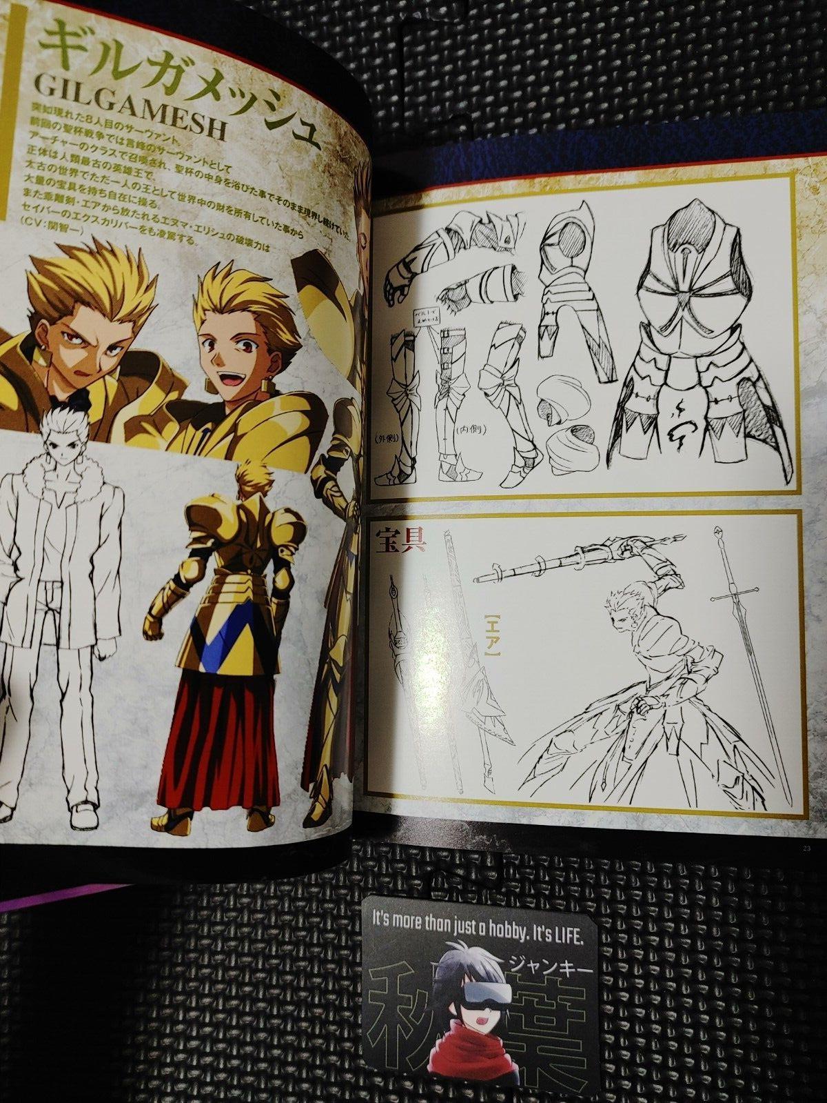 Fate Stay Night Complimentary Art Book Type-Moon Japan Rare Import