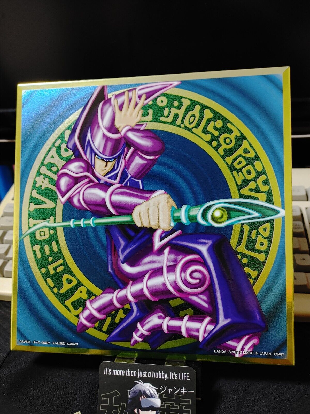 Yu-Gi-Oh Dark Magician Art Board Metallic Design Shikishi Yugioh Japan Release