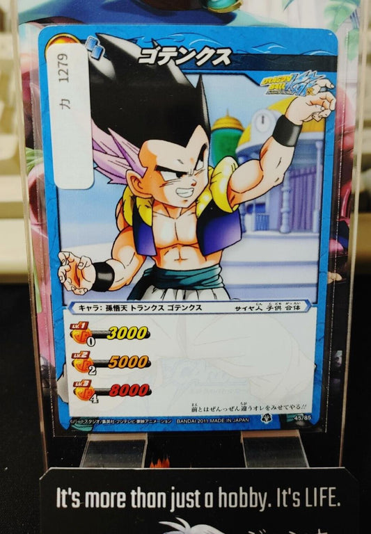 Dragon Ball Z Bandai Carddass Miracle Battle Gotenks 45/85 Japan