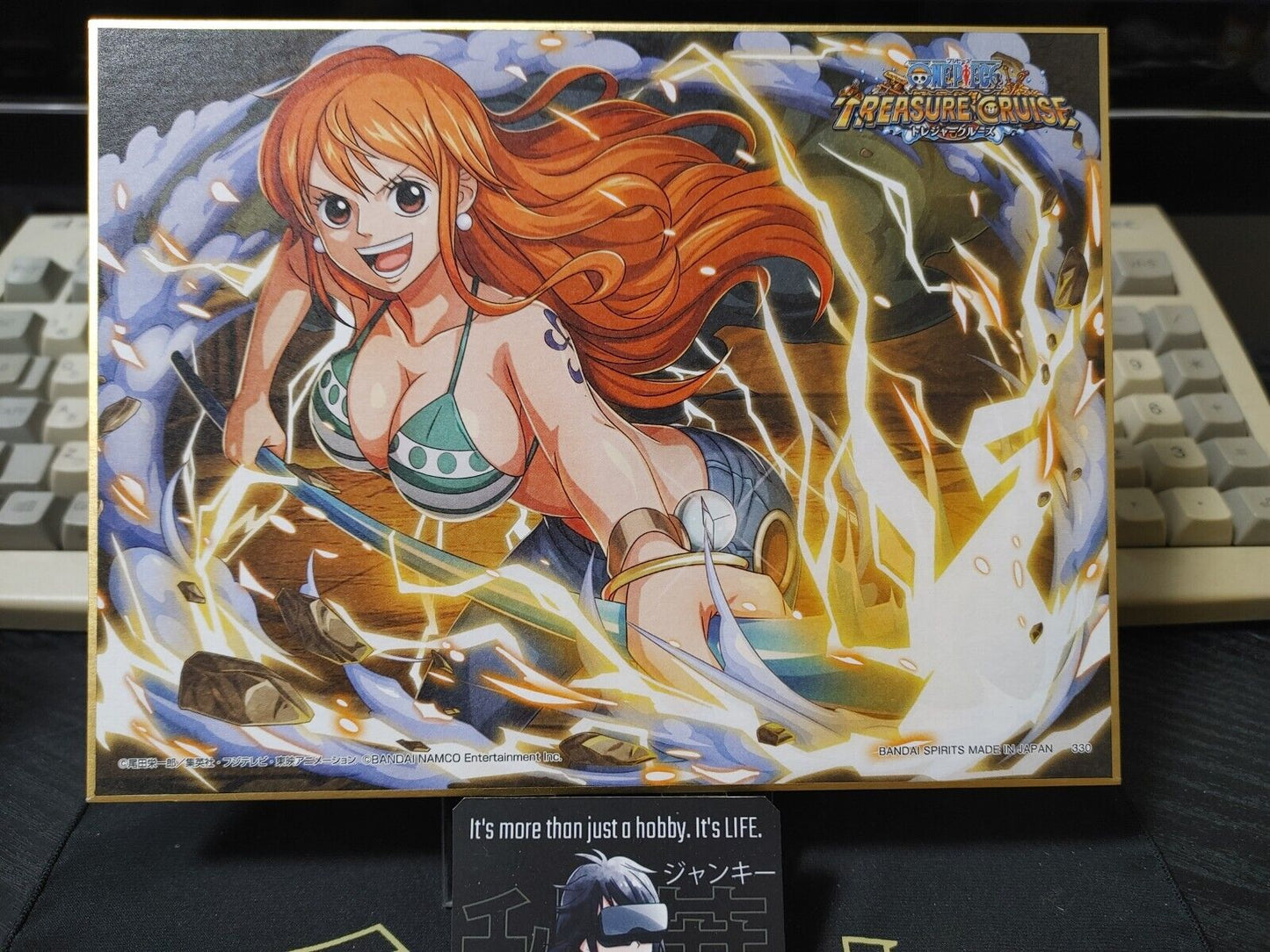 Anime One Piece Animation Nami TC Art Design Panel Board Shikishi Japan Limited