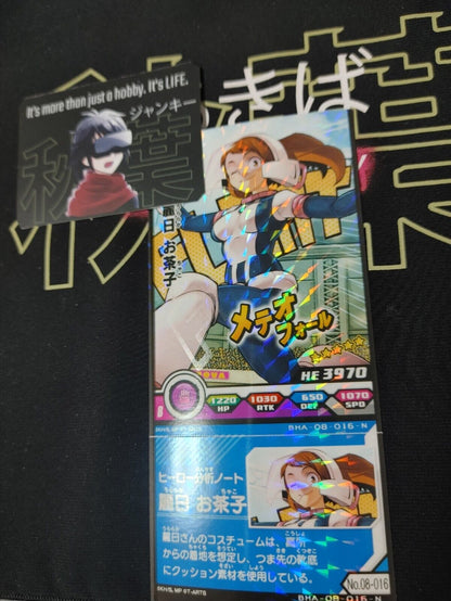 My Hero Academia Heroes Battle Rush Card Ochaco Uraraka BHA-08-016-N Sign Japan