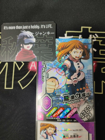 My Hero Academia Heroes Battle Rush Card Ochaco Uraraka BHA-02-021F-SR Japan