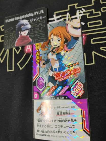 My Hero Academia Heroes Battle Rush Card Ochaco Uraraka BHA-01-030-R Japan