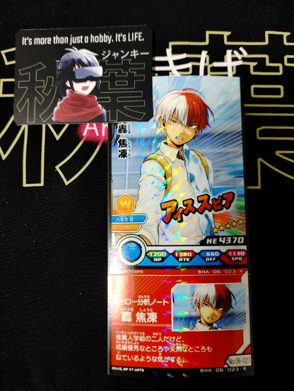 My Hero Academia Heroes Battle Rush Card Shoto Todoroki BHA-06-023-R Japan