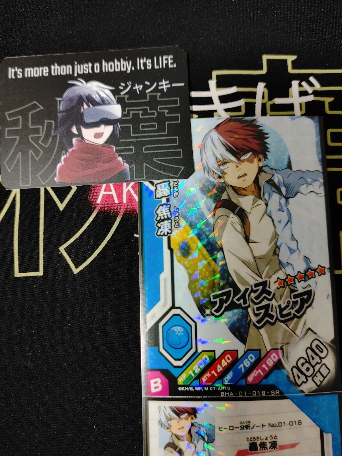 My Hero Academia Heroes Battle Rush Card Shoto Todoroki BHA-01-018-SR Japan