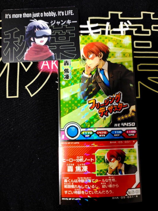 My Hero Academia Heroes Battle Rush Card Shoto Todoroki BHA-05-031-R Japan