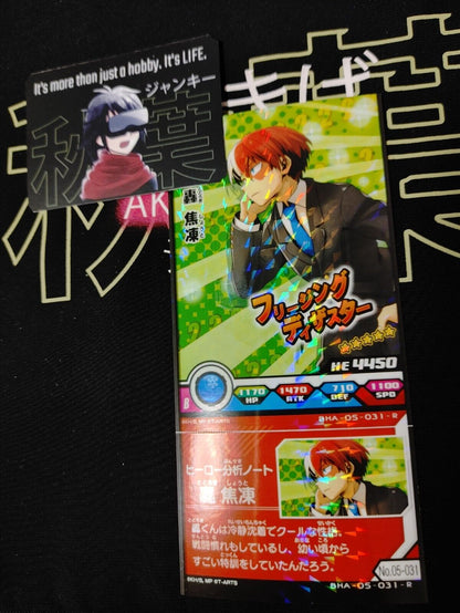 My Hero Academia Heroes Battle Rush Card Shoto Todoroki BHA-05-031-R Japan