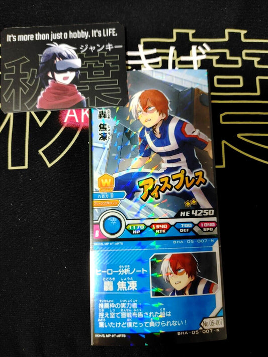 My Hero Academia Heroes Battle Rush Card Shoto Todoroki BHA-05-007-N Japan