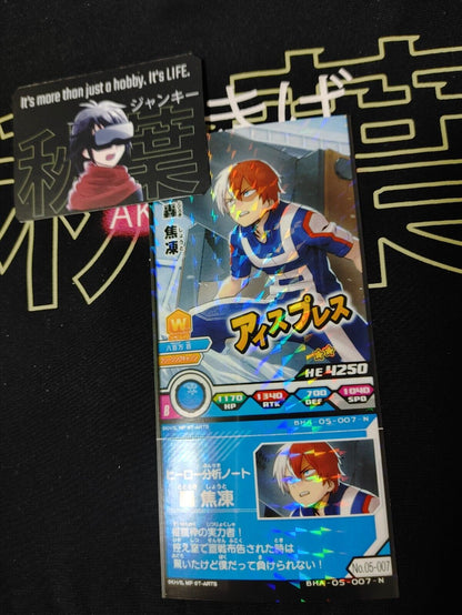 My Hero Academia Heroes Battle Rush Card Shoto Todoroki BHA-05-007-N Japan