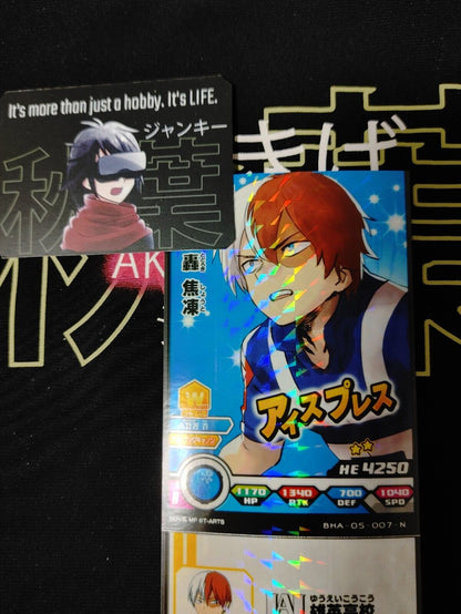 My Hero Academia Heroes Battle Rush Card Shoto Todoroki BHA-05-007-N B Japan