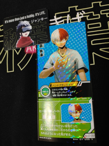 My Hero Academia Heroes Battle Rush Card Shoto Todoroki BHA-07-059-S Japan