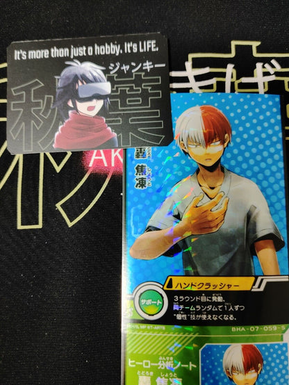 My Hero Academia Heroes Battle Rush Card Shoto Todoroki BHA-07-059-S Japan