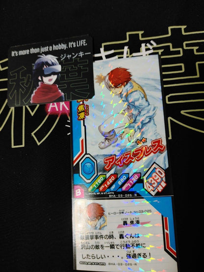 My Hero Academia Heroes Battle Rush Card Shoto Todoroki BHA-03-025-R Japan