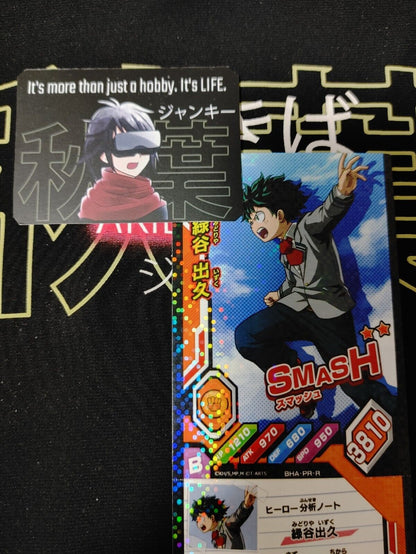 My Hero Academia Heroes Battle Rush Card Midoriya Izuku BHA-PR-R Japan