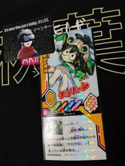 My Hero Academia Heroes Battle Rush Card Tsuyu Asui BHA-PR-R Japan