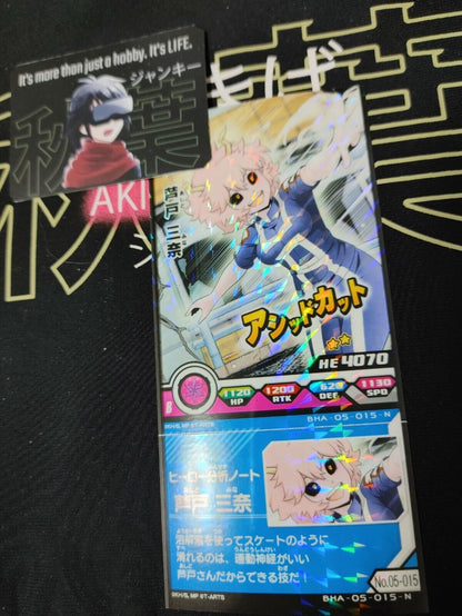 My Hero Academia Heroes Battle Rush Card Mina Ashido 05-015-N Japan