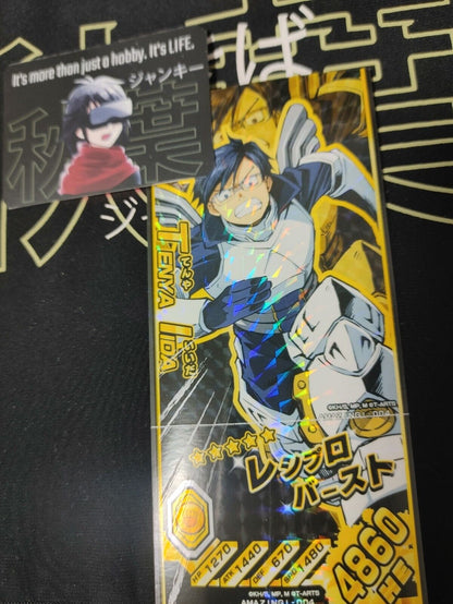 My Hero Academia Heroes Battle Rush Card Tenya Iida AMAZING-004 Japan