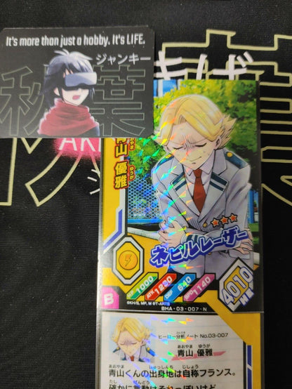 My Hero Academia Heroes Battle Rush Card Yuga Aoyama BHA-03-007-N Japan