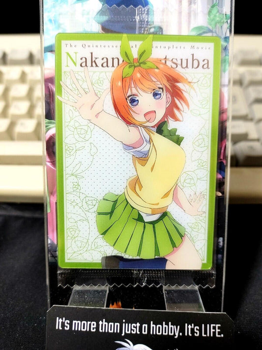 Quintessential Quintuplets Card Yotsuba Nakano Kawaii B Japan Release
