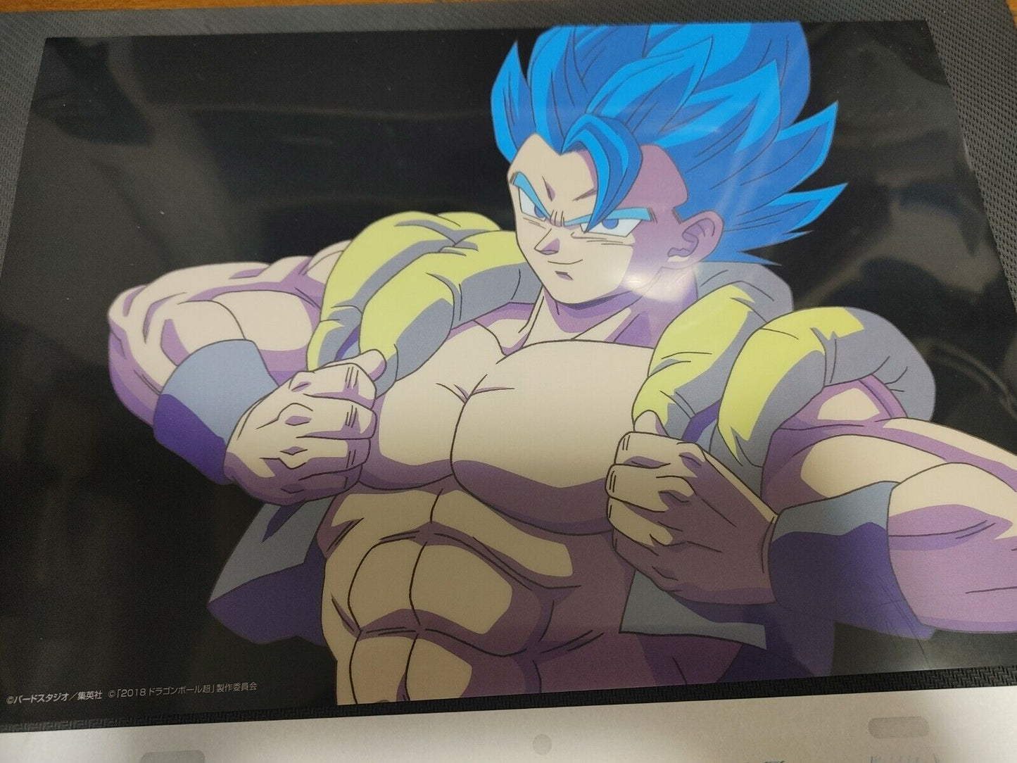 Anime Dragon ball Animation Cel Print Gogeta God Japan Limited Release