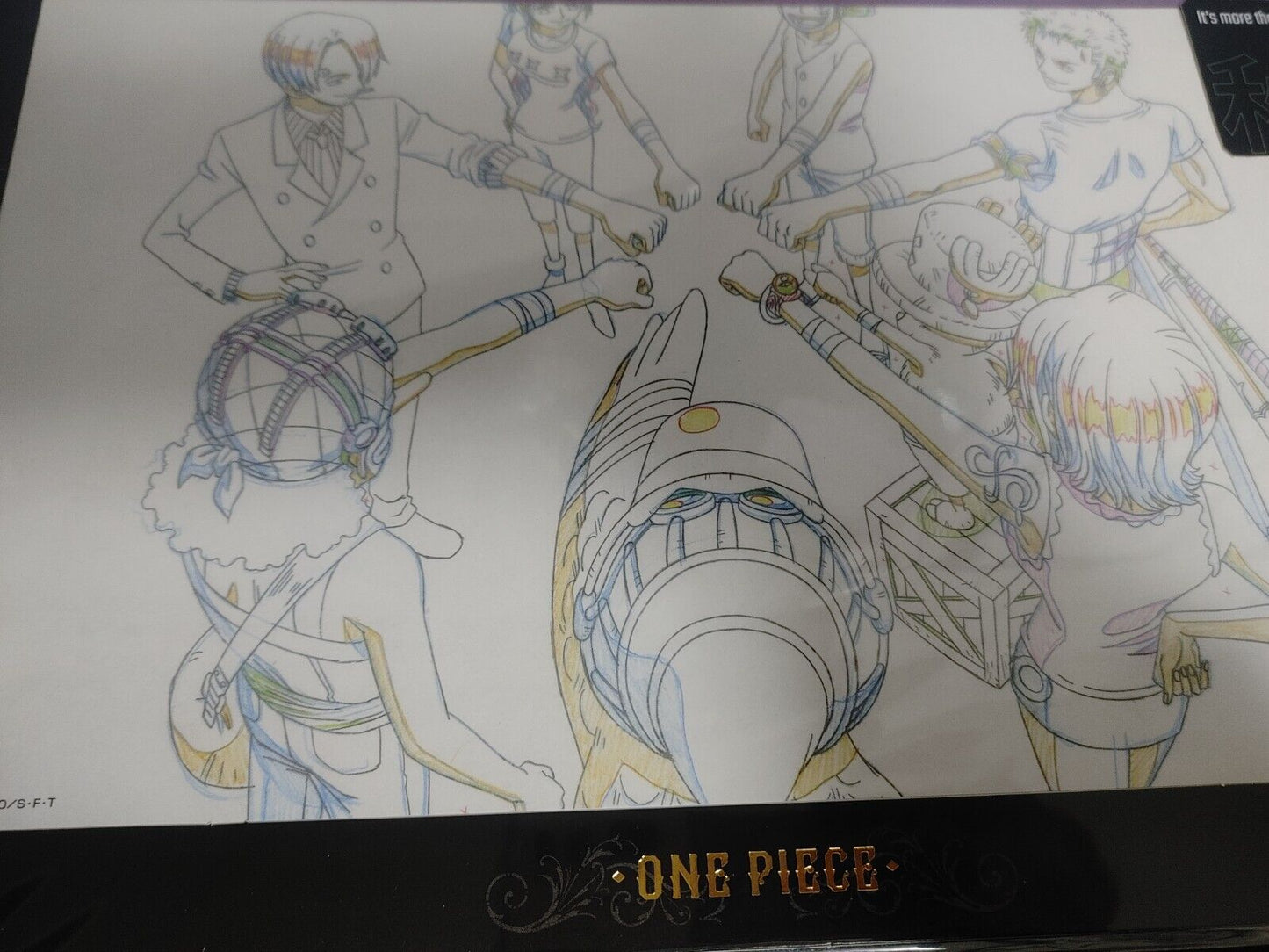 Anime One Piece Animation Cel Print Design All Star M Crew Japan Limited