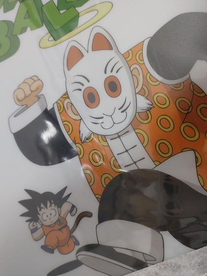 Anime Dragon Ball Goku Roshi Design Visual Board Poster Japan Limited